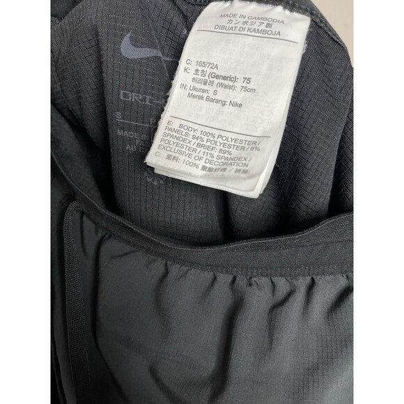 Nike Running Men's Small 6" Active Shorts Black - Picture 4 of 6